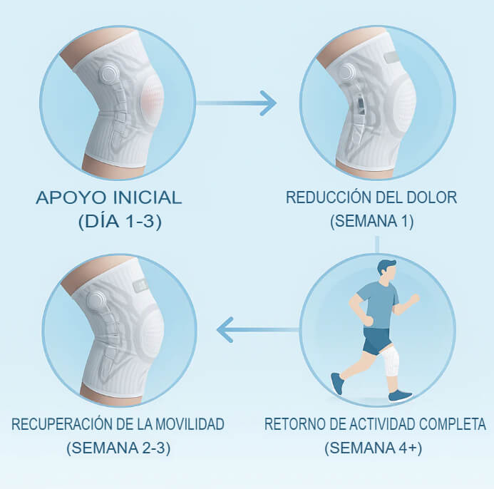 DOS Rodilleras Kuangmi™ Smart Knee Brace