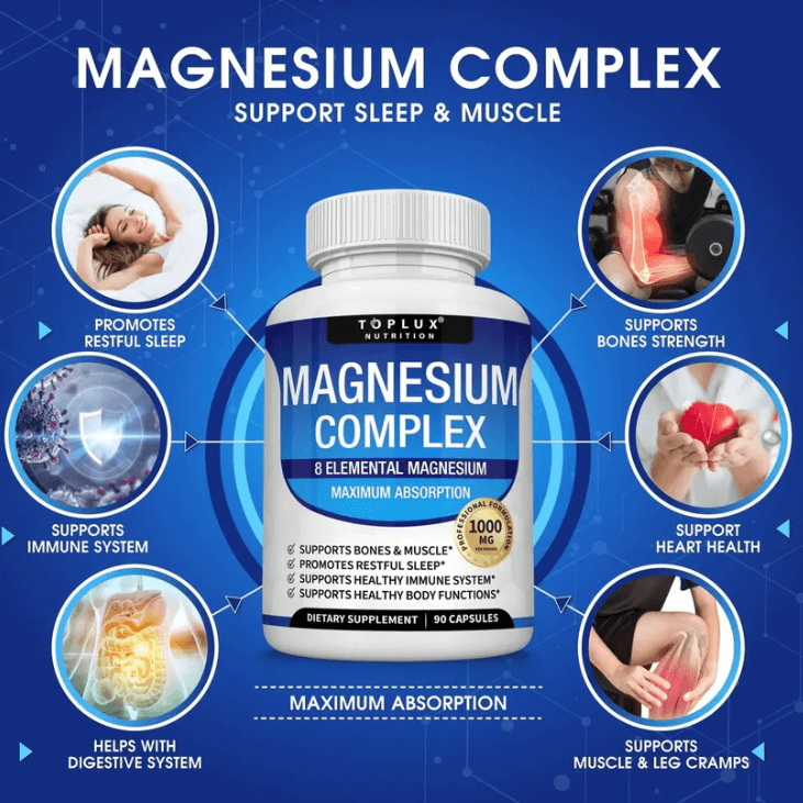 Magnesium complex - Dormí mejor. Viví mejor 💤